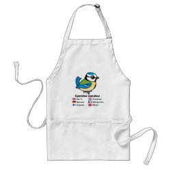 Blue Tit International Apron