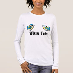 Blue Tits Women's Bella+Canvas Long Sleeve T-Shirt