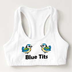 Blue Tits Women's Alo Sports Bra