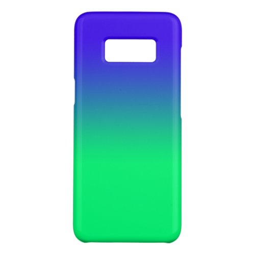 Blue to Green Ombre Phone Case