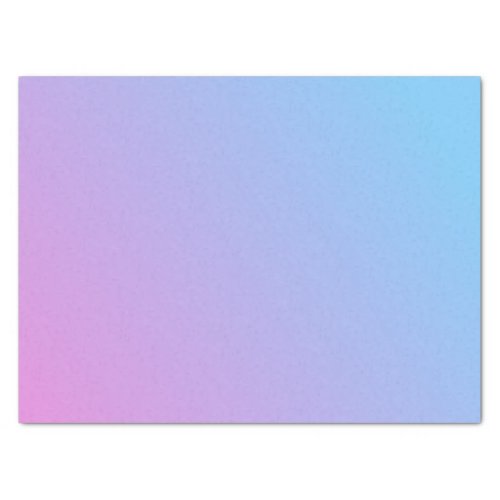 Blue to Pink Ombr Tissue Paper