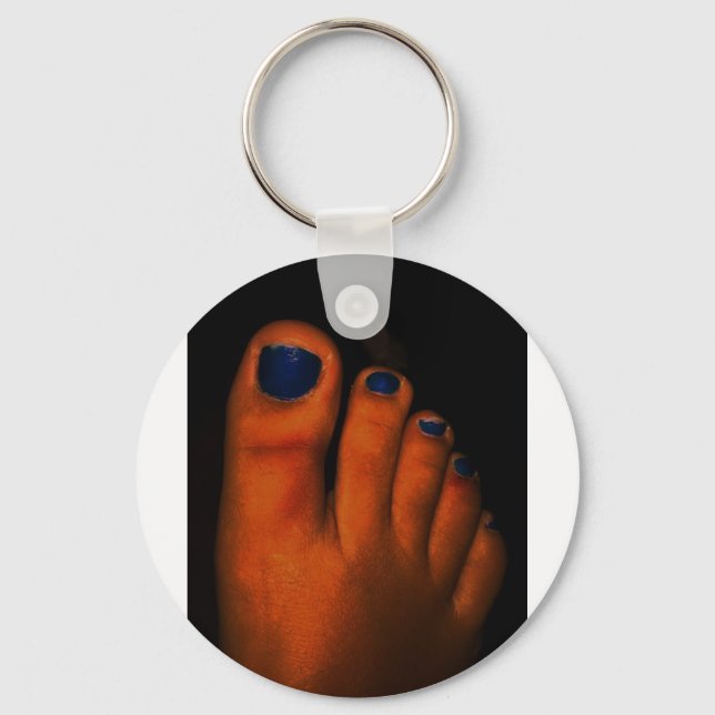 BLUE TOES KEYCHAIN (Front)