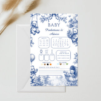 Blue Toile Baby Predictions & Advice