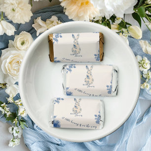 Blue toile Easter Baby Shower Hershey's Miniatures