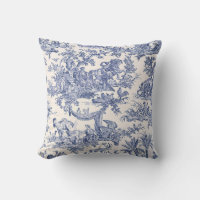 Blue Toile - English - French Country side Classic
