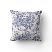 Blue Toile - English - French Country side Classic