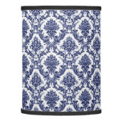 Blue Toile Lamp Shade (Left)
