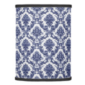 Blue Toile Lamp Shade (Right)