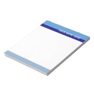 Blue Tones Notepad