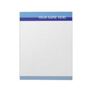 Blue Tones Notepad