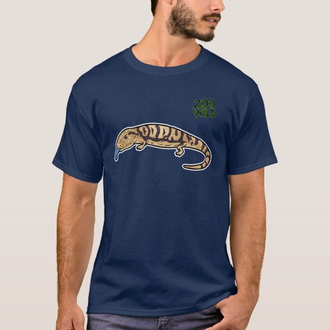 Blue Tongued Skink T-Shirt (Front)