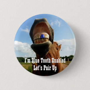 Blue Tooth Enabled Horse Button