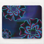 Blue Tooth Flower Design Dentist Mousepad at Zazzle
