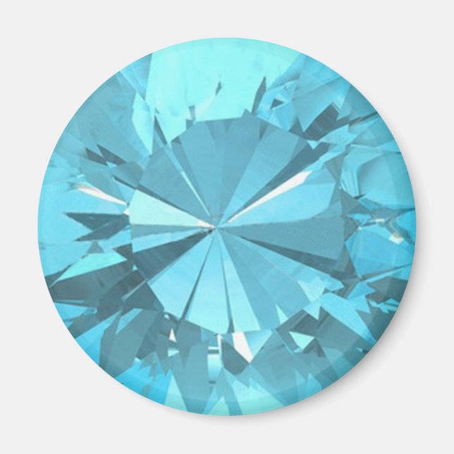 Blue Topaz 3 Magnet (Front)