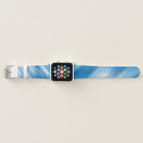 Blue topaz apple watch band