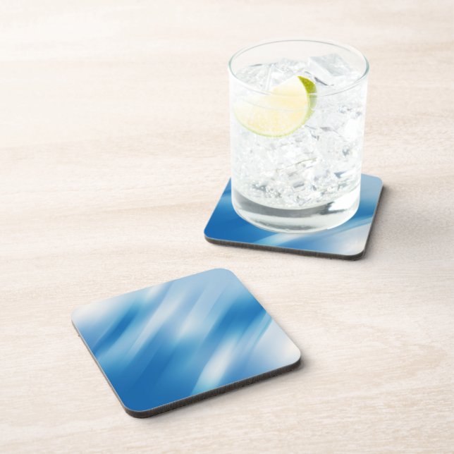 Blue topaz beverage coaster (Right Side)