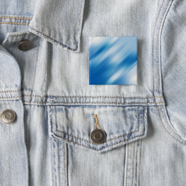 Blue topaz button (In Situ)