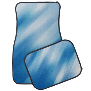 Blue topaz car floor mat
