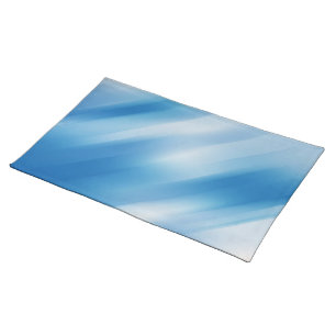 Blue topaz cloth placemat
