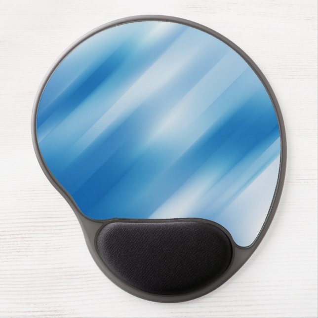 Blue topaz gel mouse pad (Front)