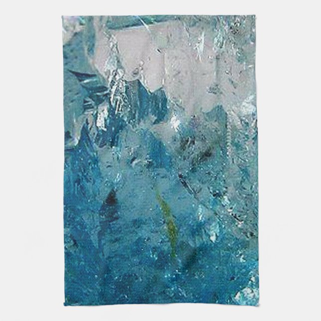 Blue Topaz Kitchen Towel (Vertical)