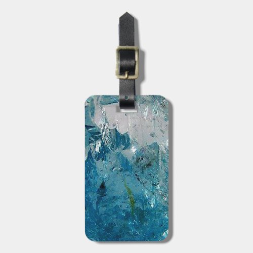 Blue Topaz Luggage Tag