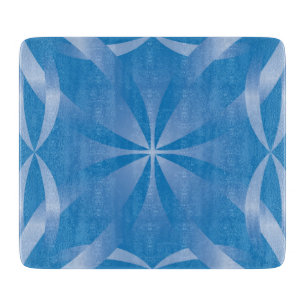 blue topaz pattern cutting board