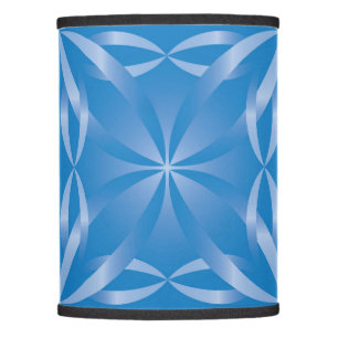 blue topaz pattern lamp shade