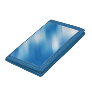 Blue topaz tri-fold wallet