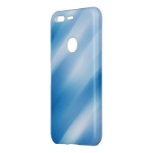 Blue topaz uncommon google pixel case (Back/Left)