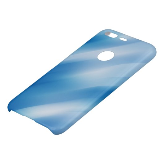 Blue topaz uncommon google pixel case (Bottom)