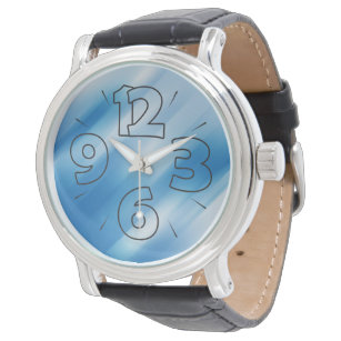 Blue topaz watch