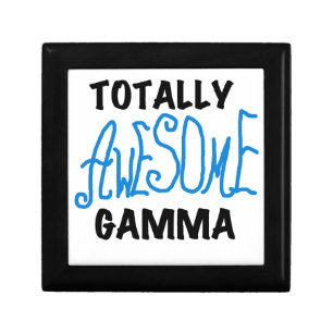Blue Totally Awesome Gamma Gifts Gift Box