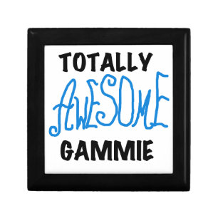 Blue Totally Awesome Gammie Gifts Jewelry Box