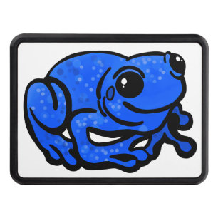 Blue Towed Toad Hitch Cover