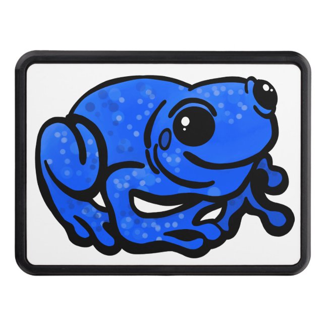 Blue Towed Toad Hitch Cover (Front)