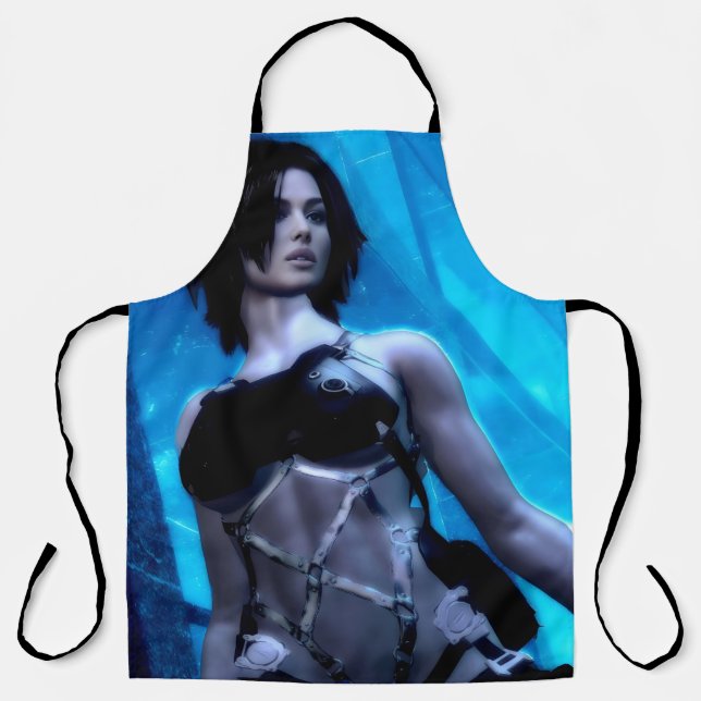 Blue Toxin apron (Front)