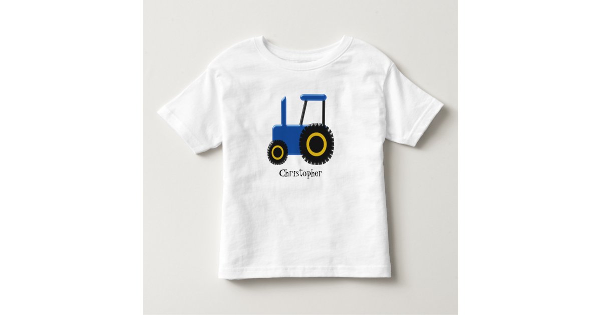 Lao astronomie gewicht Blue Tractor Toddler T-shirt | Zazzle