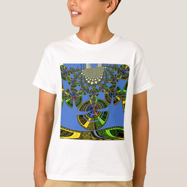 Blue tradition T-Shirt (Front)