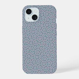 Blue Traditional Penrose design iPhone 15 Case