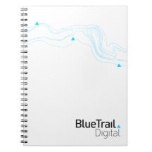 Blue Trail Digital Spiral Notebook