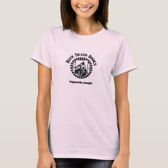 Blue Train Books Ladies Long Sleeve Tee (Front)