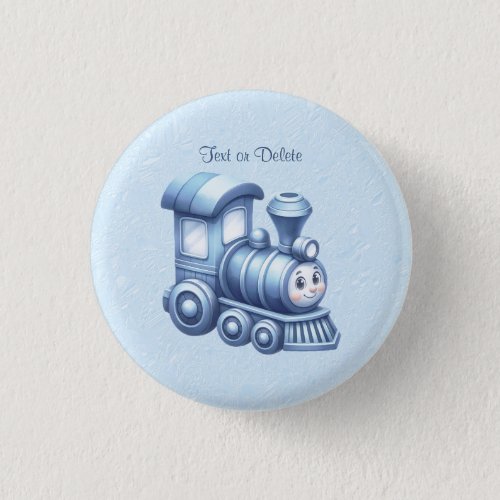 Blue train Button