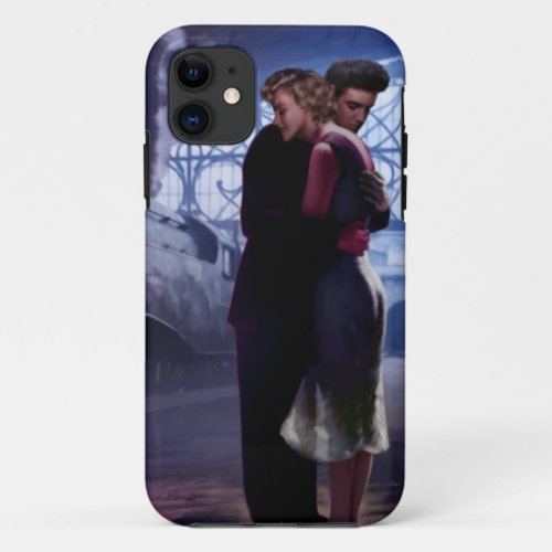 Blue Train iPhone 11 Case