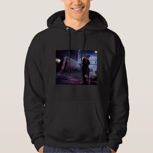 Blue Train Hoodie