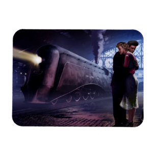 Blue Train Magnet