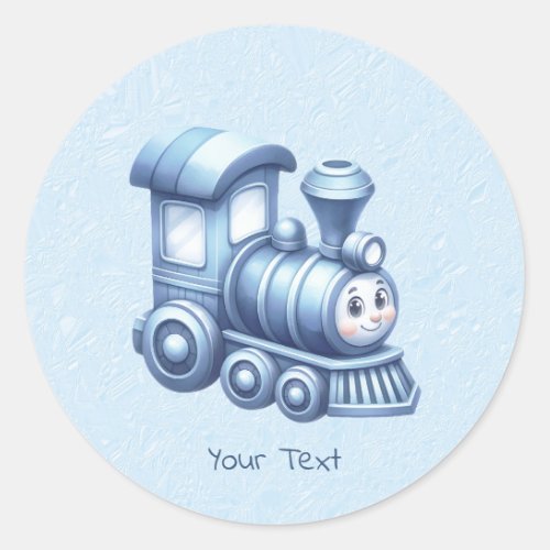 Blue Train Sticker