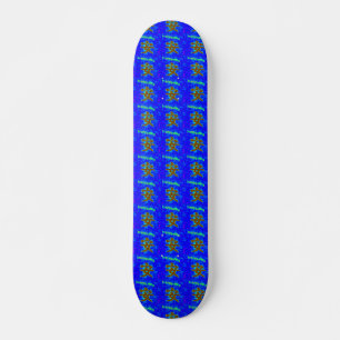 blue tranquility skateboard