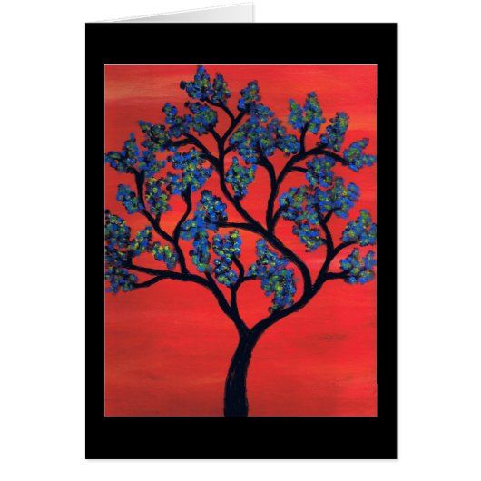 Blue Tree Cards (Front)