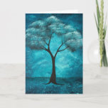 Blue Tree Sympathy Card